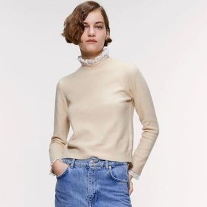 Zara Lace Collar Sweater